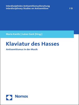 cover image of Klaviatur des Hasses